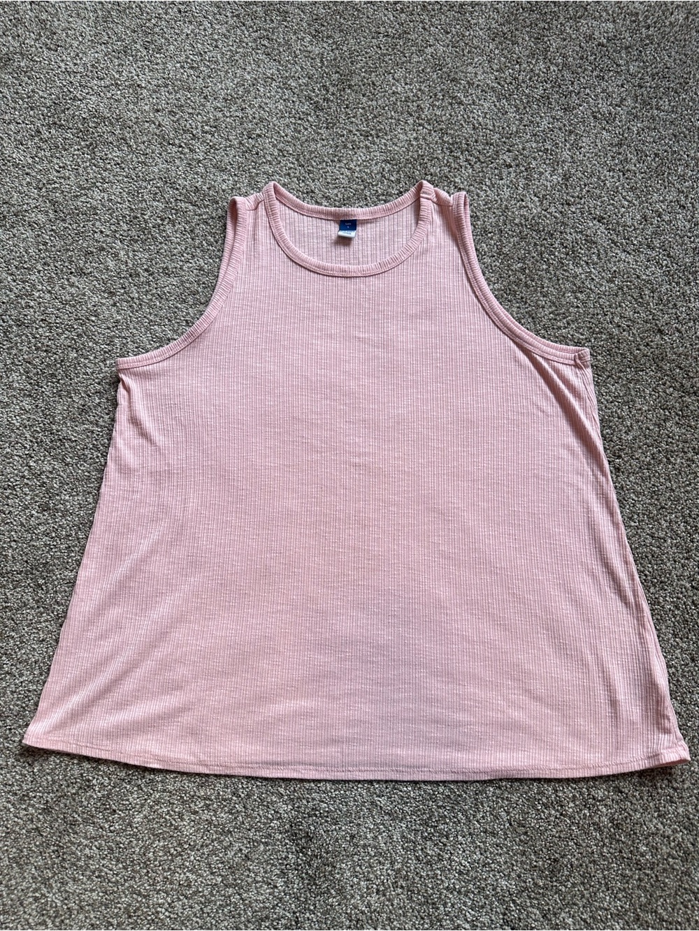 Old Navy Light Pink Ribbed Tank